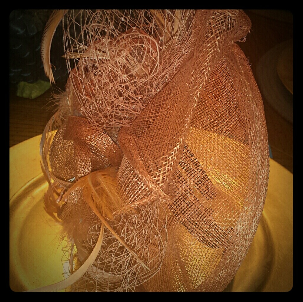 Pippa Middleton Style Fascinator/ Cocktail Hat